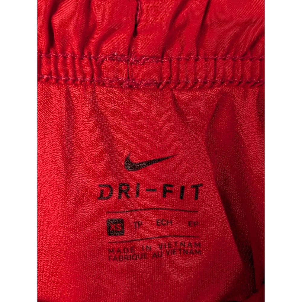Nike Womens Dry Fit Red White Running Shorts 848276-657 Size XS - Picture 6 of 8